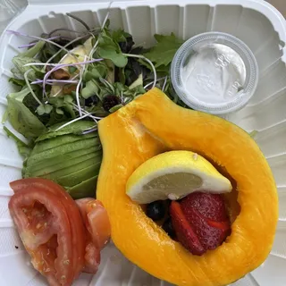 Vegan "French Toast" Plate