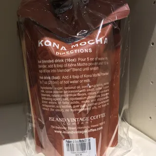 14 oz Kona Mocha Powder