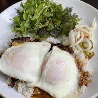 Braised Beef Loco Moco