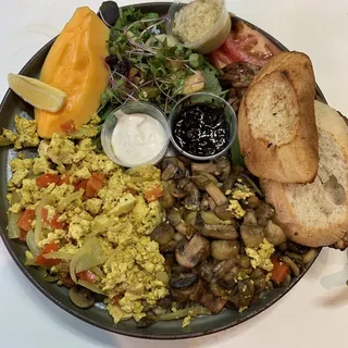 Vegan Breakfast Plate
