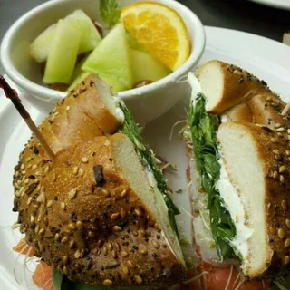 Lox of Bagel Sandwich