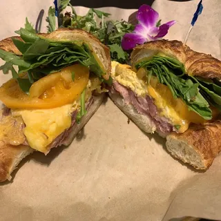 Ham and Egg Croissant