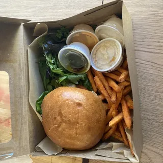 Teriyaki Pineapple Wagyu Burger