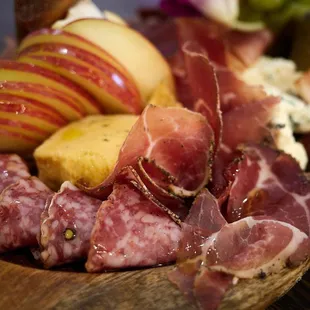 "Cheese and Charcuterie" from the Wine Bar Menu - $45.