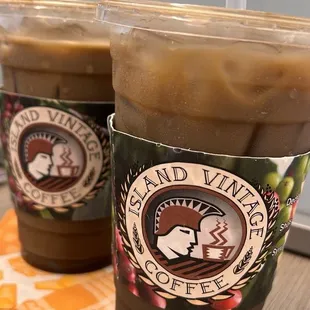 Organic Iced Hojicha Latte