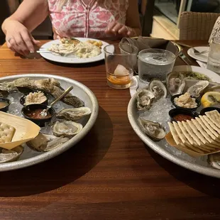 Oysters and Old Fashioned are my favorites