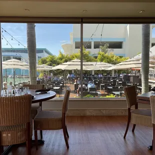 Outside seating