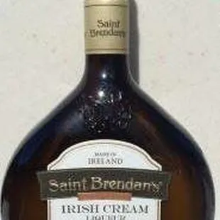 a bottle of irish cream liqueur