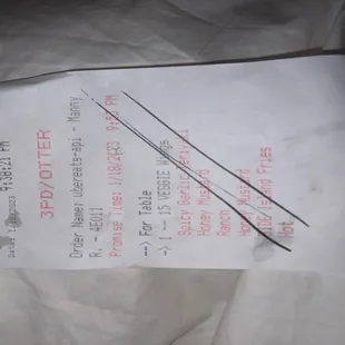 Receipt