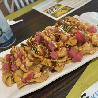 Ahi Poke Nachos