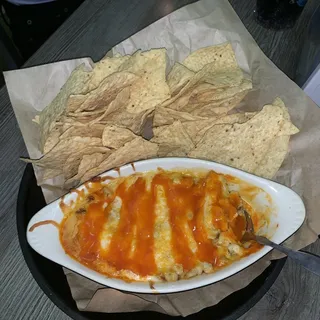Cheesy Buffalo Chicken Dip