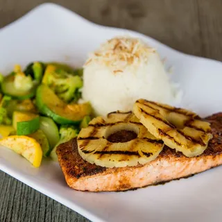 Caribbean Grilled Salmon