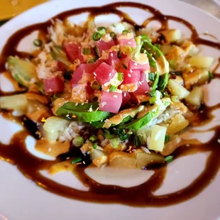 Poke salad bowl