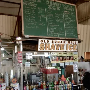 If your in the neighborhood, you must try the shave ice with a natural flavor.  It is delicious!
