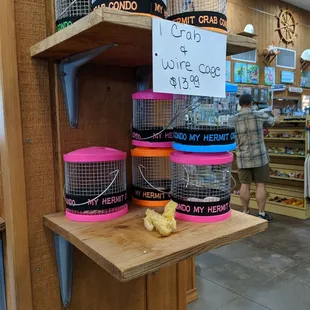 Ugh. All of their hermet crab cages make me want to vomit. Wayyyyyyyyyy to small
