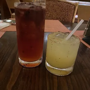 Berry Smash and Spicy Margarita
