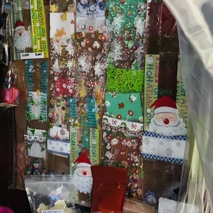 Seasonal cellophane bags