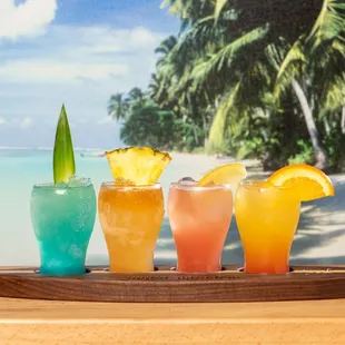 drink, sushi and sashimi