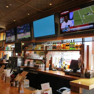 right side of bar