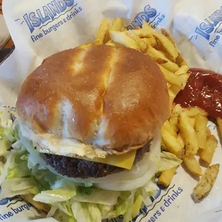 Jr. Wave Burger or Jr. Wave Burger w/Cheese