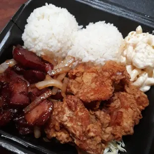 Smoke meat combo... it's bomb!!!