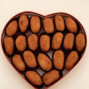 Valentine&apos;s Day croquetas