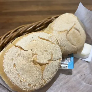 bread in a basket