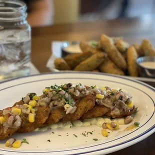 Fried green tomatoes