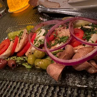 Mozzarella and Tomato salad. Not my fav