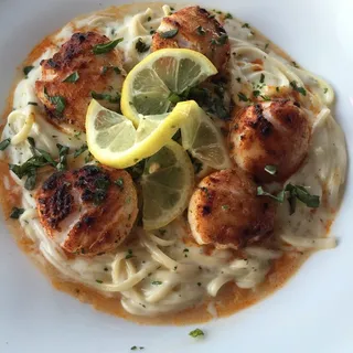 Scallops al Limone