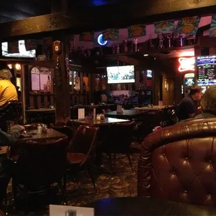 people sitting at tables