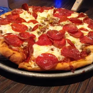 Medium Leaning tower of pizza
