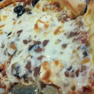 pizza, food
