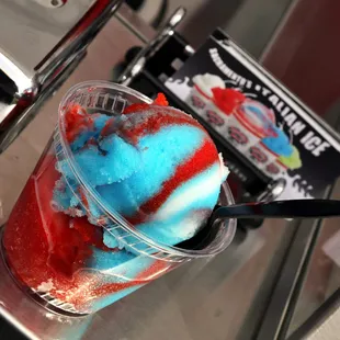 Italian Ice (Mustache Mike's)...