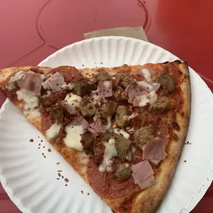 Meat Lover Pizza Slice