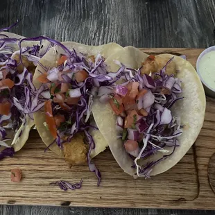 3 fish tacos