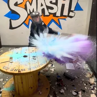 Powder bomb