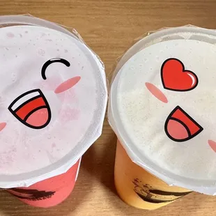 *:｡\ (･‿･) /ﾟ*  The little things that warm my heart... *‿* OhEmGee this is Awww-dorable!! #IsoIsoRamen&amp;Boba-San Jose Blvd.