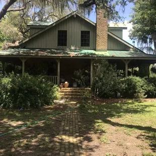 Main house where bride suite is located