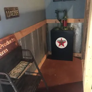 Men's bathroom air conditioning