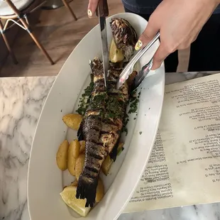 Branzino- enough for two!