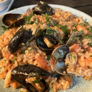 Risotto allo Scoglio-seafood risotto