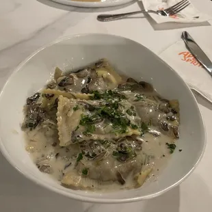Mushroom Ravioli