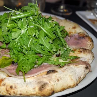 Prosciutto and arugula