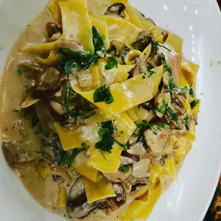 Pappardelle ai Funghi Dinner