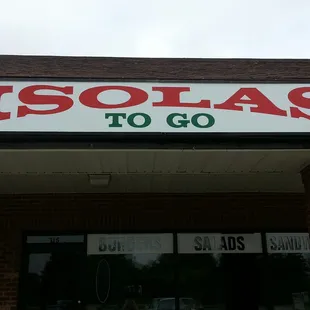 the front of a store