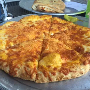 Five cheese pizza