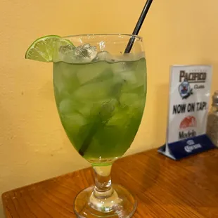Lime margarita (wine based margarita)
