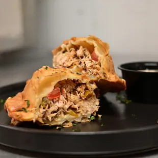 Cajun Salmon Empanada