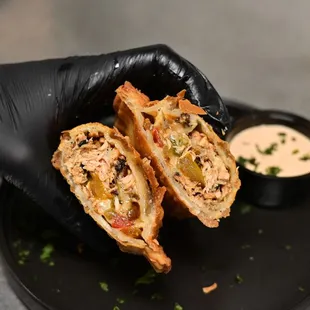 Cajun Salmon Empanada